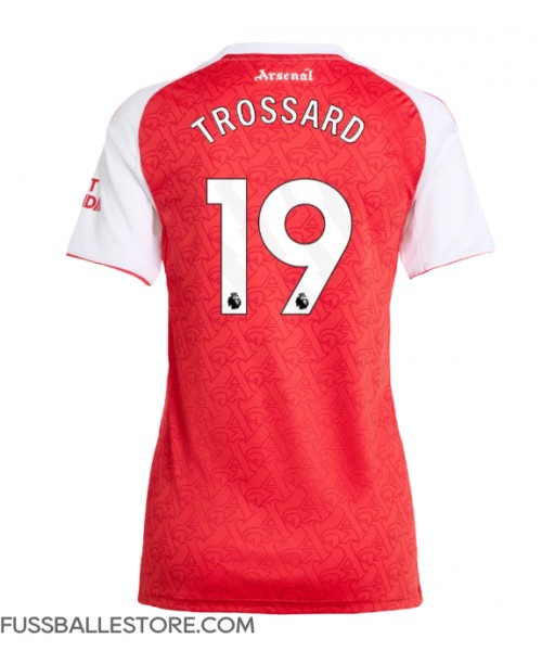Günstige Arsenal Leandro Trossard #19 Heimtrikot Damen 2025-26 Kurzarm Günstige Arsenal Leandro Trossard #19 Heimtrikot Damen 2025-26 Kurzarm